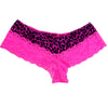 La Senza Gorgeous Pink Lace Cheekster Booty Shorts - lacysouls