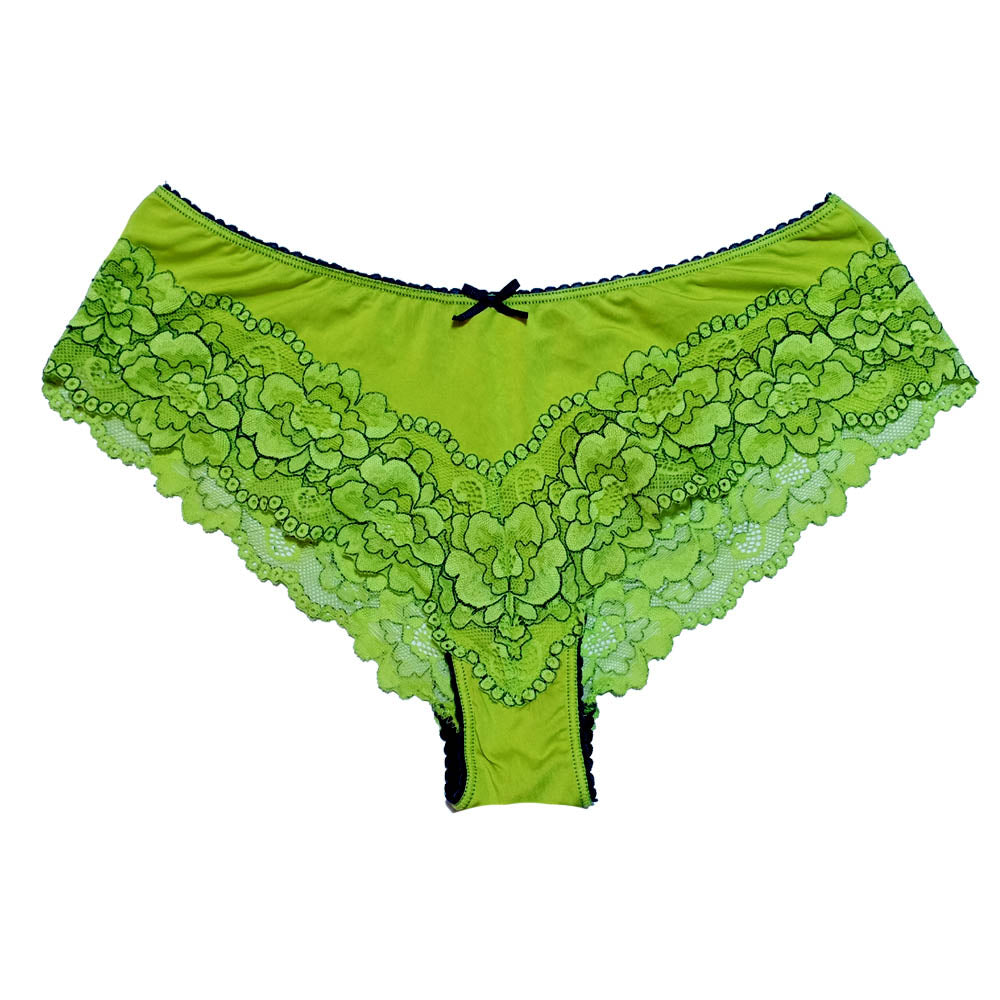 All time favorite luxurious Green Women's hipster Panty Underwear - lacysouls