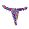 Women&#39;s Butterfly Multi-Printed Thong By Splash - lacysouls