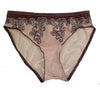 Miriale&#39;s Luxury Creame Front Embroidery Lace Trim Panty - lacysouls