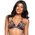"COMFY" Banana Moon Swimwear Really Brown Leopard Push Up Halter Bra - lacysouls