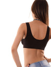 &quot;Black&quot;High Impact Seamless Perfect Fit Sports Bra