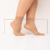 Bodyguide Mink One Size Ankle Highs Pack of 4 - lacysouls