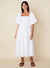 Casual Plain Cotton Women's Summer Dress - lacysouls