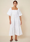Casual Plain Cotton Women&#39;s Summer Dress - lacysouls