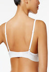 Comfy Padded &amp;amp; Underwired White Bra - lacysouls