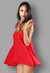 Elegant Red Babydoll Nightwear - lacysouls