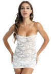 Elegant white lace bodycon dress clubwear - lacysouls