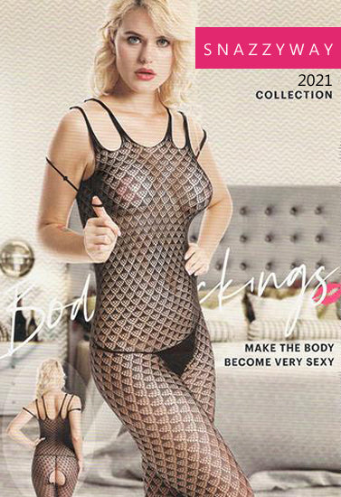 Exquisite Crotchless bodystocking bodysuit - lacysouls
