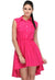 Favorite Pink High Low A Line Dress - lacysouls