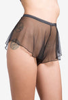 &quot;Curvy &quot; Fully See Through Transparent Plus Size Panty Underwear - lacysouls