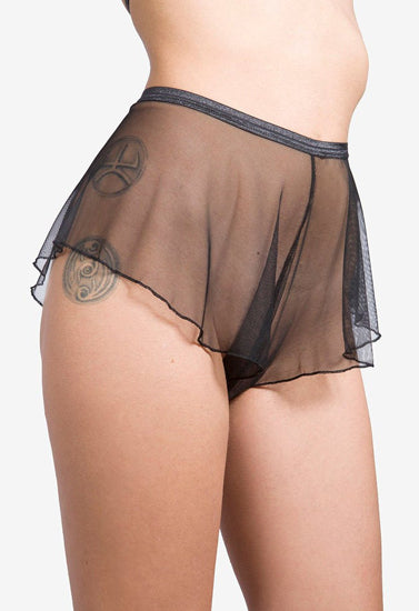 "Curvy " Fully See Through Transparent Plus Size Panty Underwear - lacysouls