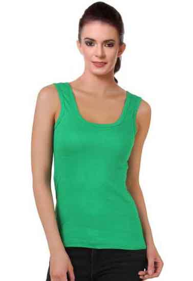Girl's Cool Green Vest Cami Top - lacysouls