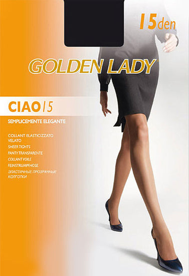 Golden lady 15 denier transparent everyday pantyhose pack of 2 - lacysouls