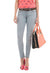 Greyish Slim Jeans With Belt - lacysouls