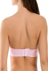 &quot;COMFY&quot; Half Cup Seamless Padded Luxury Pink Coloured Bra - lacysouls