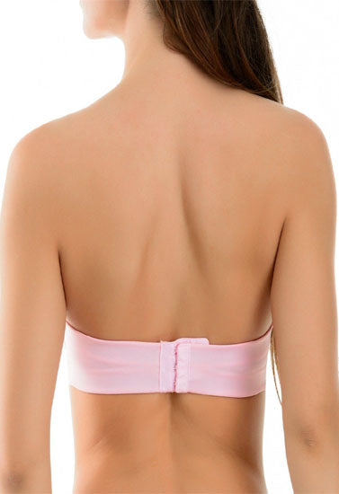 "COMFY" Half Cup Seamless Padded Luxury Pink Coloured Bra - lacysouls