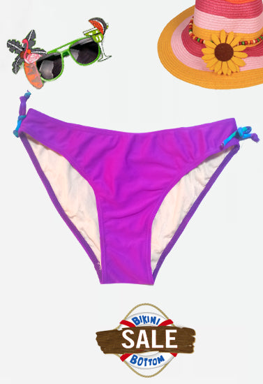 Ladies No Show Purple Bikini Bottom - lacysouls