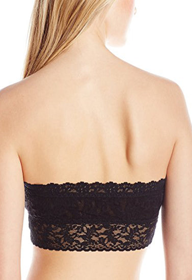 "COMFY" Late Night Black Lace Texture Strapless Bra - lacysouls