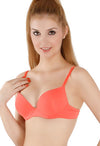 &quot;Comfortable&quot; Padded Non Wired Smooth T-Shirt Bra - lacysouls