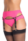 Pink Silky soft Garter Belt - lacysouls