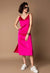 "Amazing " Women’s Pink luxury silky sleepwear nightwear - lacysouls