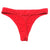 "Well" Red Tanga Sexy  Lace Back Thong - lacysouls
