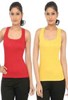 Set Of Two Bright Coloured Tank Top - lacysouls