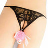 Sexy Open Crotch perl G String Panties - lacysouls