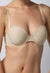"COMFY" Smooth Seamless Strapless Beige Convertible Padded Bra - lacysouls