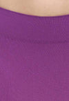 Sexy Purple Sliming Saree Shapewear - lacysouls