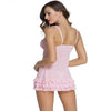 &quot;Pack of 2&quot; Women Babydoll Nightwear Lingerie with Panty - lacysouls