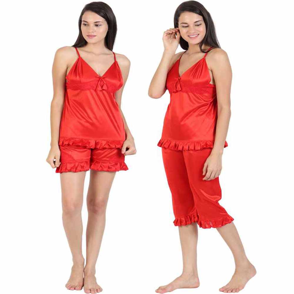 "Women's" Red Super Seductive Nighty Set - lacysouls