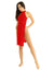 Very sexy red provocative dress nightwear - lacysouls