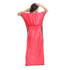 &quot;Cute Comfy&quot; Women&#39;s Dark Pink Kaftan Style Nightgown - lacysouls