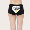 Customized Naughty Quotes Underwear