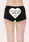 Customized Naughty Quotes Underwear