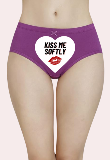 Kiss Me Softly Custom Panty for Her