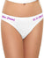 Mrs. New Name Hot Purple Print Cotton Bikini Panty - lacysouls